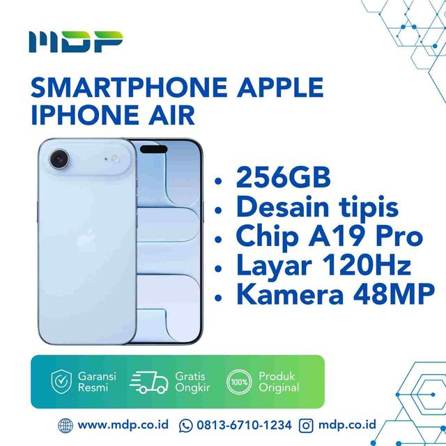 SMARTPHONE APPLE IPHONE AIR 256GB SKY BLUE #MG2P4PA/A (195950623178)
