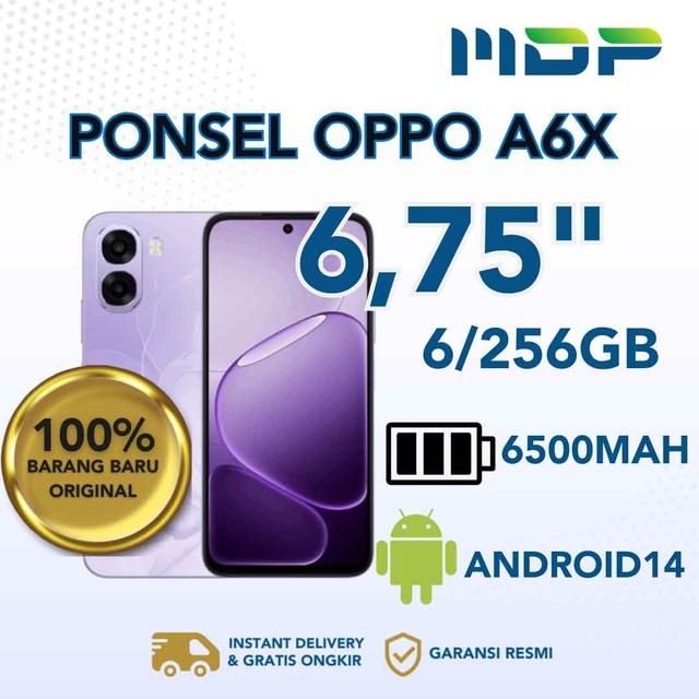 SMARTPHONE OPPO A6X 6/256GB  PLUM PURPLE