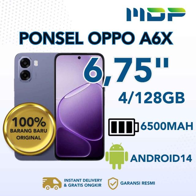 SMARTPHONE OPPO A6X 4/128GB VIOLET PURPLE (UNGU MUDA)