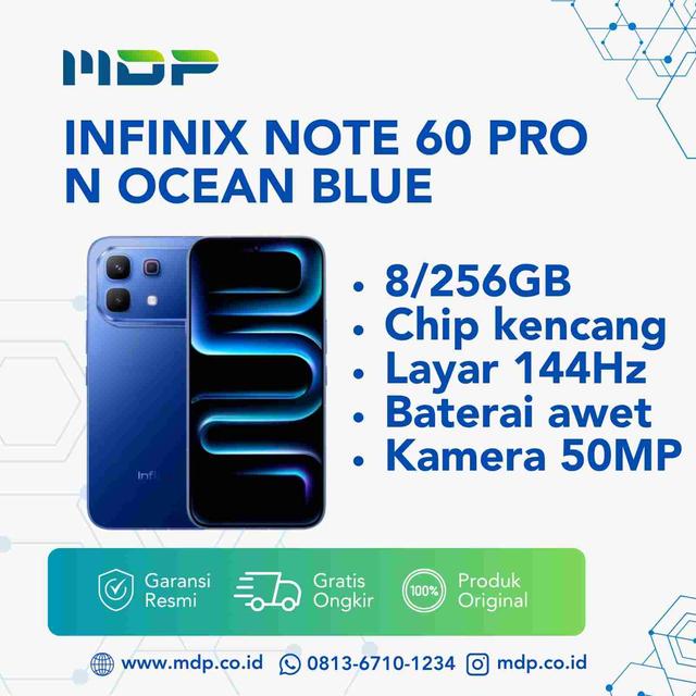 SMARTPHONE INFINIX NOTE 60 PRO 8/256 N DEEP OCEAN BLUE