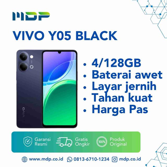 SMARTPHONE VIVO Y05 4/128GB BLACK