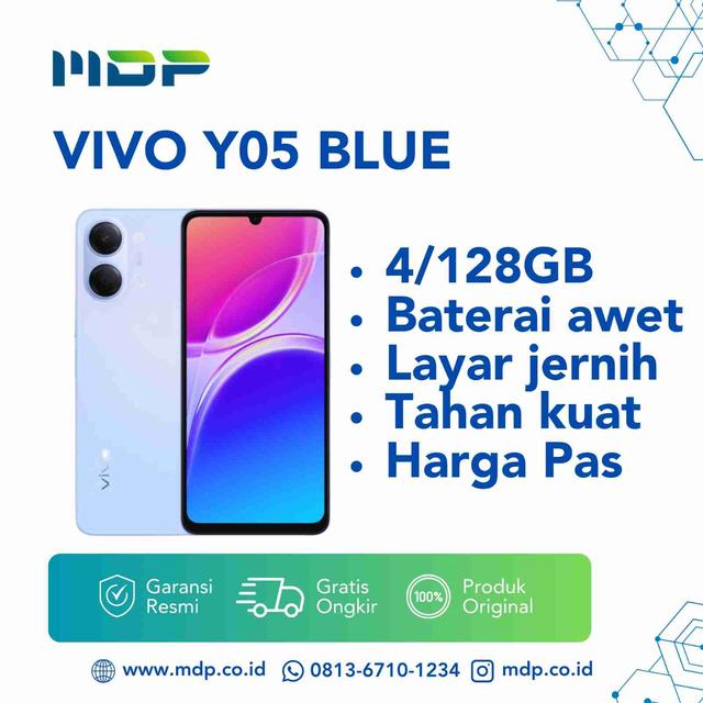 SMARTPHONE VIVO Y05 4/128GB BLUE