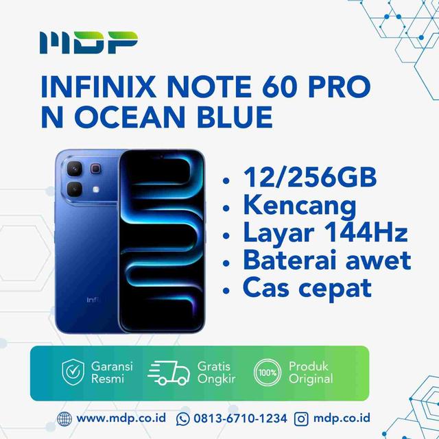SMARTPHONE INFINIX NOTE 60 PRO 12/256 N OCEAN BLUE