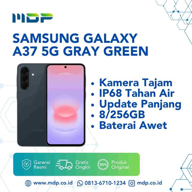 SMARTPHONE SAMSUNG GALAXY A37 5G 8/256GB GRAY GREEN