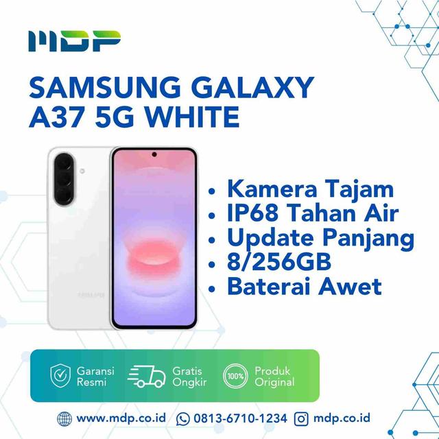 SMARTPHONE SAMSUNG GALAXY A37 5G 8/256GB WHITE