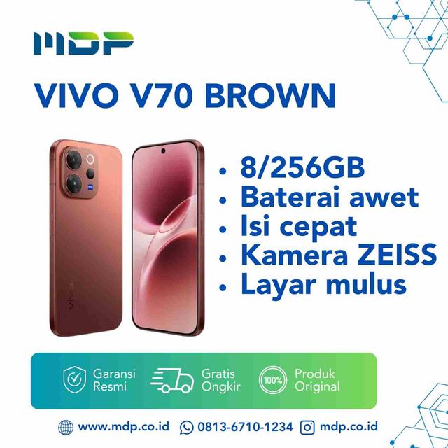 SMARTPHONE VIVO V70 8/256GB BROWN