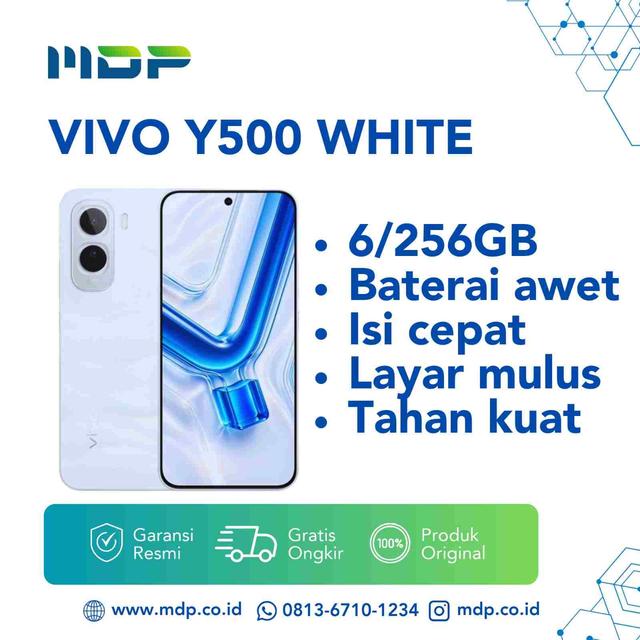 SMARTPHONE VIVO Y500 6/256GB WHITE