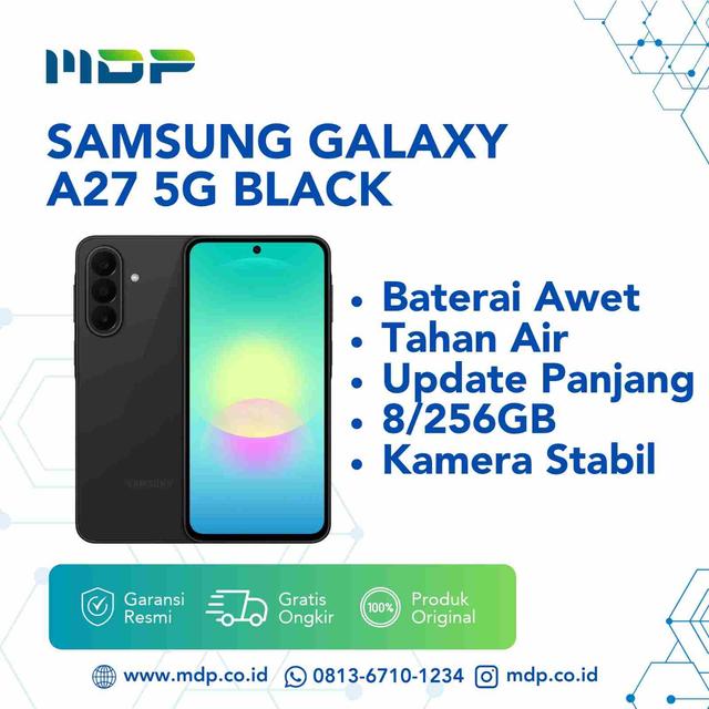 SMARTPHONE SAMSUNG GALAXY A27 5G 8/256GB BLACK