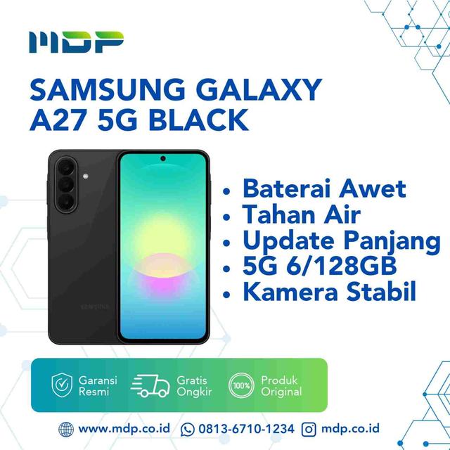 SMARTPHONE SAMSUNG GALAXY A27 5G 6/128GB BLACK 