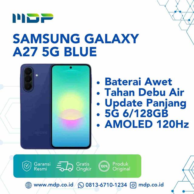 SMARTPHONE SAMSUNG GALAXY A27 5G 6/128GB BLUE