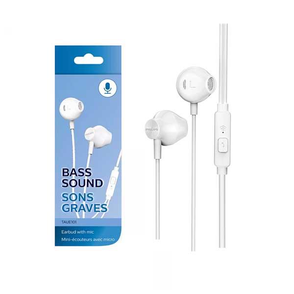 EARPHONE PHILIPS TAUE 101 WHITE