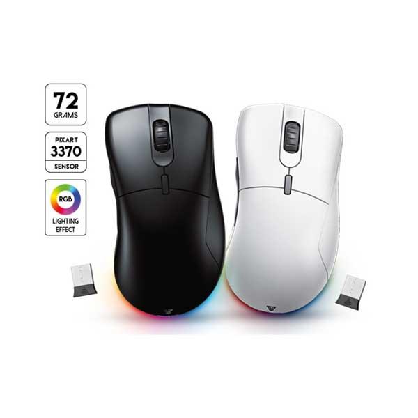 MOUSE GAMING WIRELESS FANTECH XD5 (BLACK/WHITE)