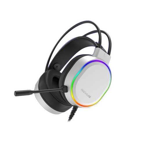 HEADSET GAMING REXUS THVX HX9 WHITE RGB USB V.7.1