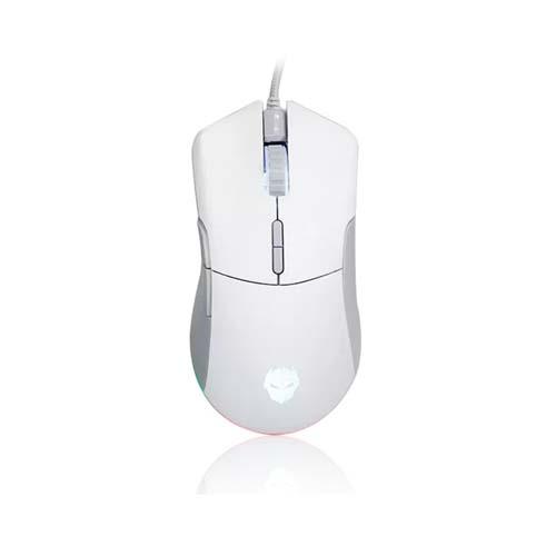 MOUSE GAMING REXUS G10 WHITE 7D USB 3200DPI