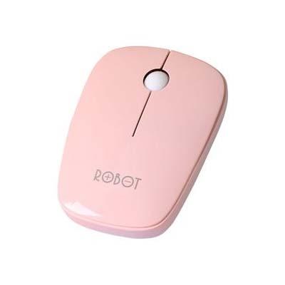 MOUSE WIRELESS M220 MICE ROBOT (GREEN/BLACK/WHITE/PINK)