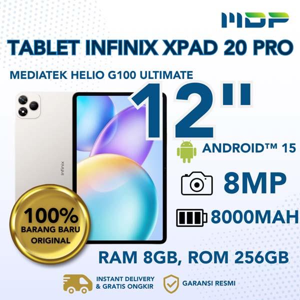 TABLET INFINIX XPAD 20 PRO 8/256 TITANIUM GREY 