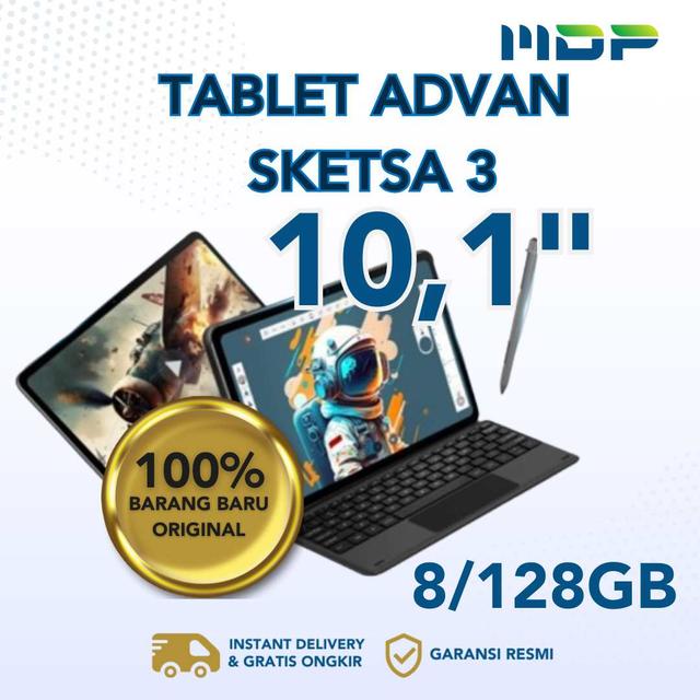 TABLET ADVAN SKETSA 3 8/128 10,1" LTE GREY (INCL:BN1949)
