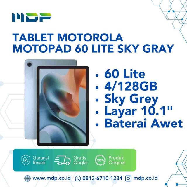 TABLET MOTOROLA MOTOPAD 60 LITE 4/128GB SKY GRAY