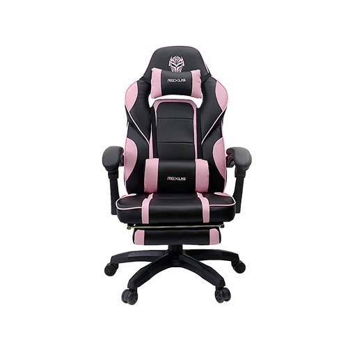 GAMING CHAIR REXUS RGC-R60 FOOTREST PINK