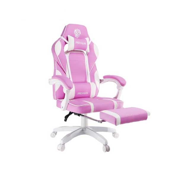 GAMING CHAIR REXUS RGC-R60 FOOTREST WHITE PINK