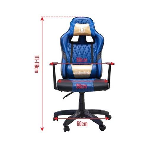 GAMEN GAMING  CHAIRS COSMIX BLUE&GOLD