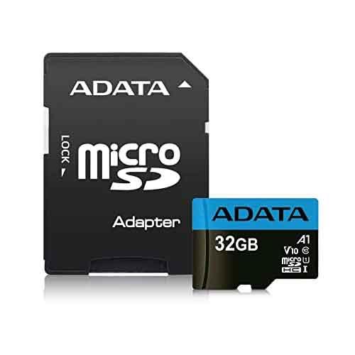 MEMORY MICRO SD UHS-1 ADATA 32GB CLASS 10 +ADAPTER (AUSDH32GUICL10A1-RA1)