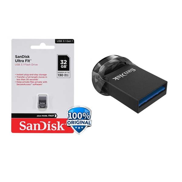 MEMORY CARD FLASH DISK 32 GB SANDISK ULTRA FIT USB 3.1 (SDCZ430-032G-G46)