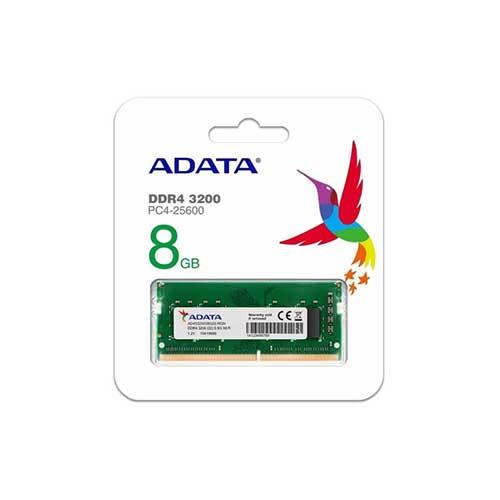 MEMORY 8 GB U/ NB (DDR4)PC4-3200 SODIMM ADATA (AD4S32008G22-RGN/SGN)