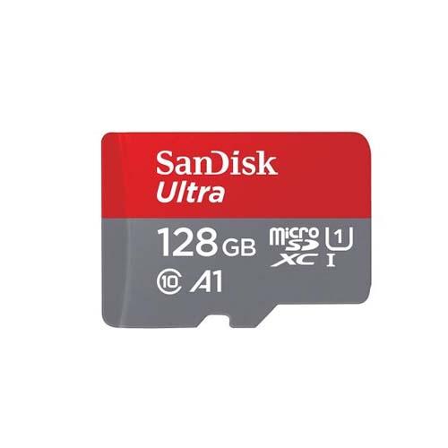 MEMORY CARD SANDISK ULTRA MICRO SDXC, SDQUAC 128GB,A1,C10,U1,140MB (SDSQUAB-128G-GN6MN)
