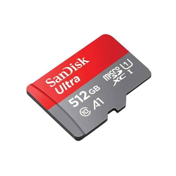MEMORY CARD SANDISK ULTRA MICRO SDXC, SDQUAC 512GB,A1,C10,U1,(SDSQUAC-512G-GN6MN)