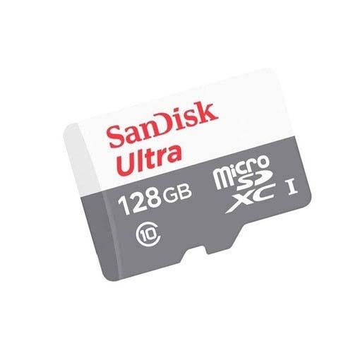 MEMORY CARD MICRO SD ULTRA 128GB,C10,UHS-1,100MB/S R,3X5,7Y(SDSQUNR-128G-GN3MN)