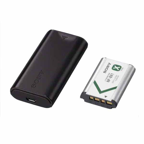 SONY BATTERY + CHARGER KIT (ACC-TRDCX)