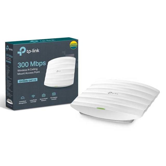 TP-LINK WIRELESS N INDOOR ACCESS POINT 300MBPS (EAP110)