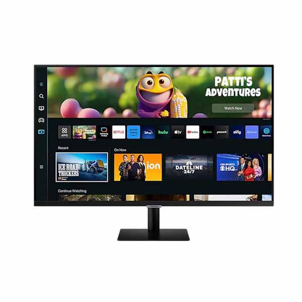 MONITOR SAMSUNG LED SMART MONITOR M50C LS27CM500  27" : 27" VA PANEL, 1.920 X.080 , EYE SARVER MODE, FLICKER FREE, GAME BAR 2.0 AUTO SOURCE SWITCH+ADAPTIVE PICTURE, HDMI, SMART APPS WITH TIZEN OS
