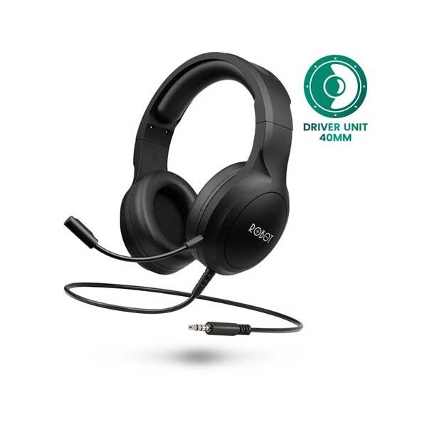 HEADSET ROBOT WIRED HEADSETS RH-P20 BLACK