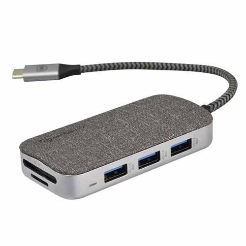 DATA CONVERTER MICROPACK FLASH 8 USB-C 8 IN 1 GRAY(MDC-8-GY)