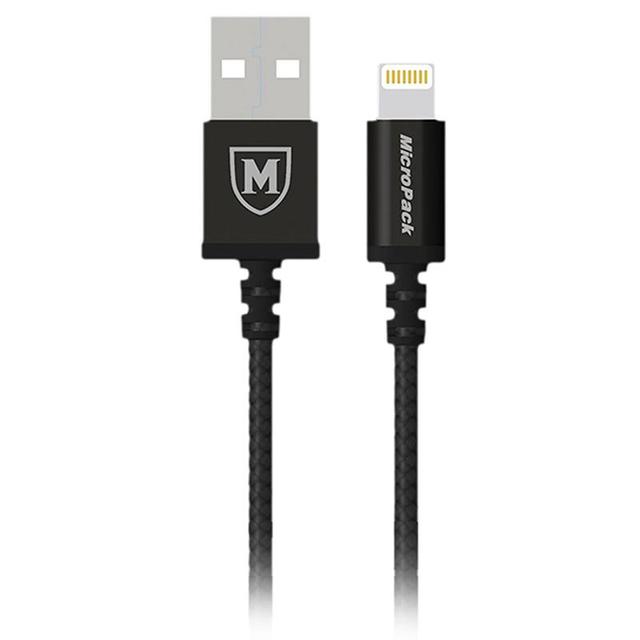 DATA AND CHARGING CABLE MFI 2.4AH (I-100) MICROPACK