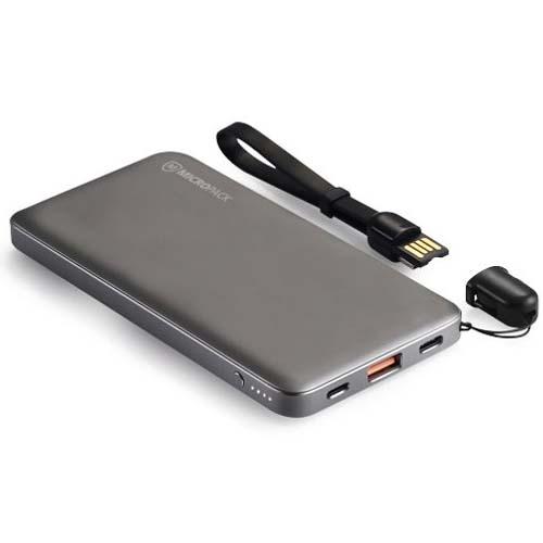 POWER BANK MICROPACK-DISCOVERY / POWERSTORE 10KD  10000 MAH (PB-10KLPD-BKGY)