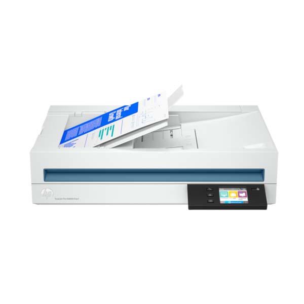 SCANNER HP SCANJET PRO N4600 FNW1 (20G07A) : SCAN SPEED UP TO 40 PPM/80 IPM ,USB 3.0 ,ETHERNET,WIFI