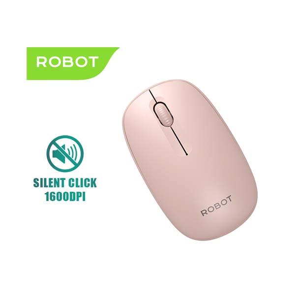 MOUSE WIRELESS ROBOT M260 PINK