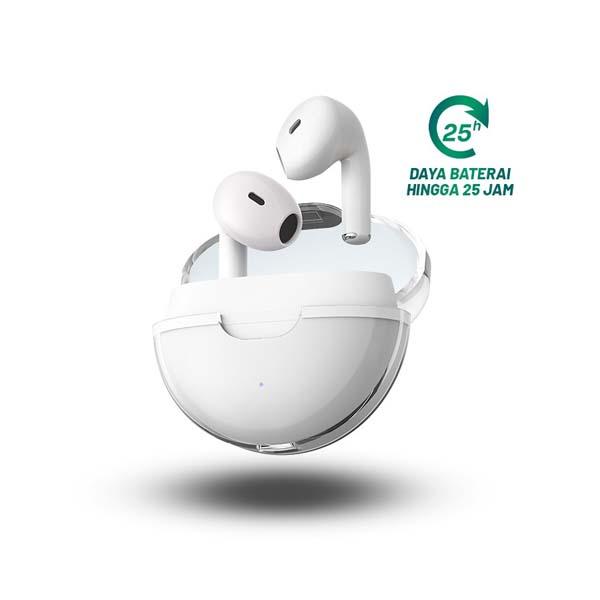 HEADSET BLUETOOTH ROBOT FLYBUDS T20 WHITE