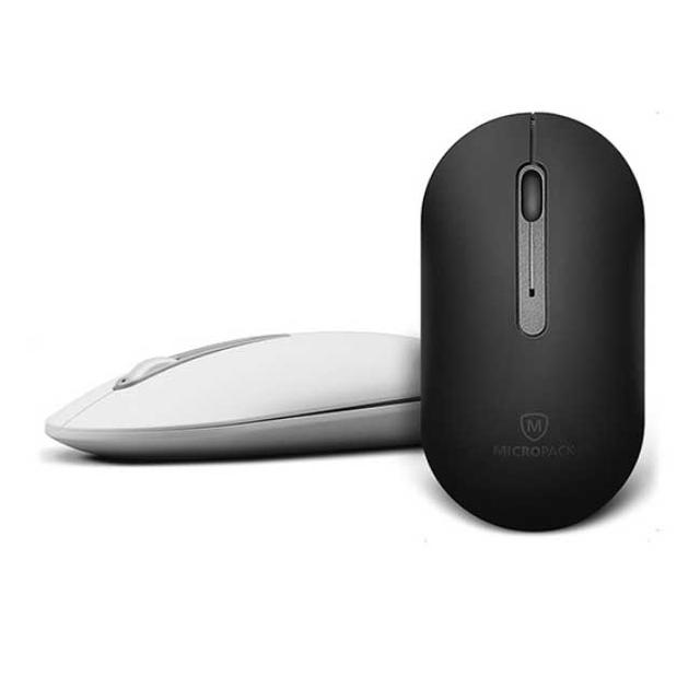 MOUSE BLUETOOTH WIRELESS MICROPACK INSPIRE (MP-707B-BK/WH)