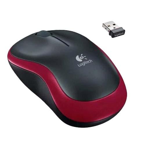 MOUSE LOGITECH WIRELESS M185 RED