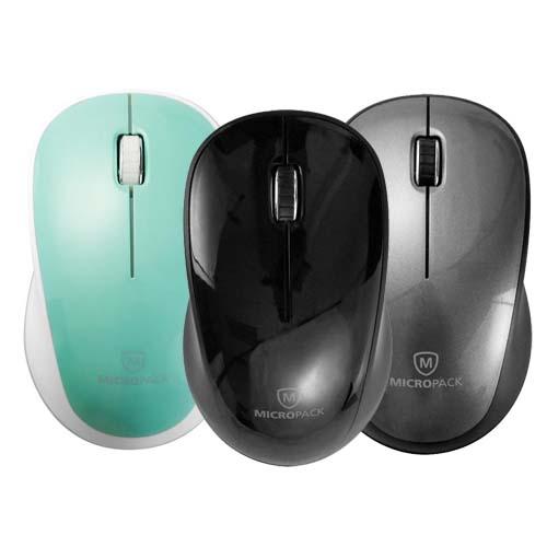 MOUSE OPTICAL WIRELESS MICROPACK SILENT WIRELESS MP-771W.ST.BK
