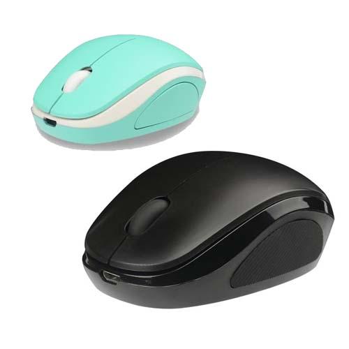 MICROPACK MOUSE WIRELESS BLUE TECH RECHARGEABLE (BT-751C) BK/GNWH