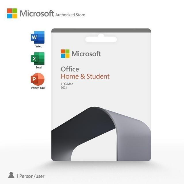 SOFTWARE MICROSOFT OFFICE HOME AND STUDENT 2021 POSA CARD (79G-05337)